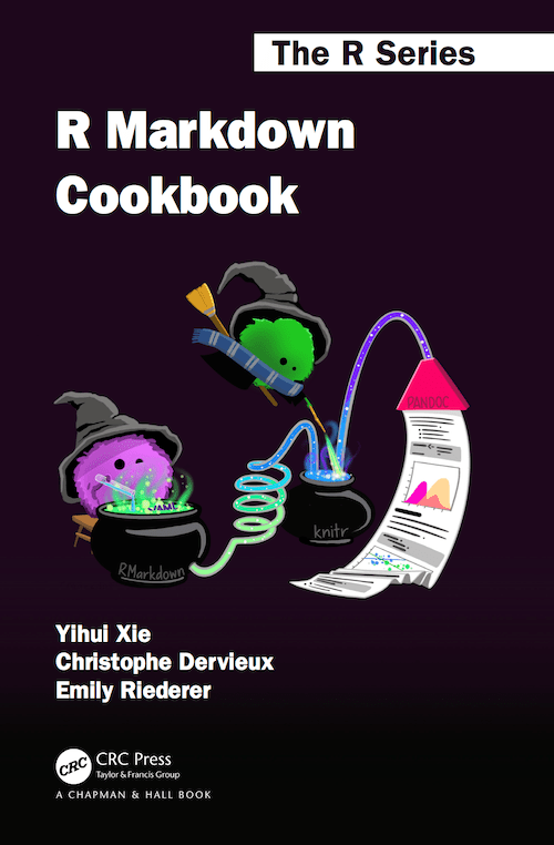 The R Markdown cookbook cover
